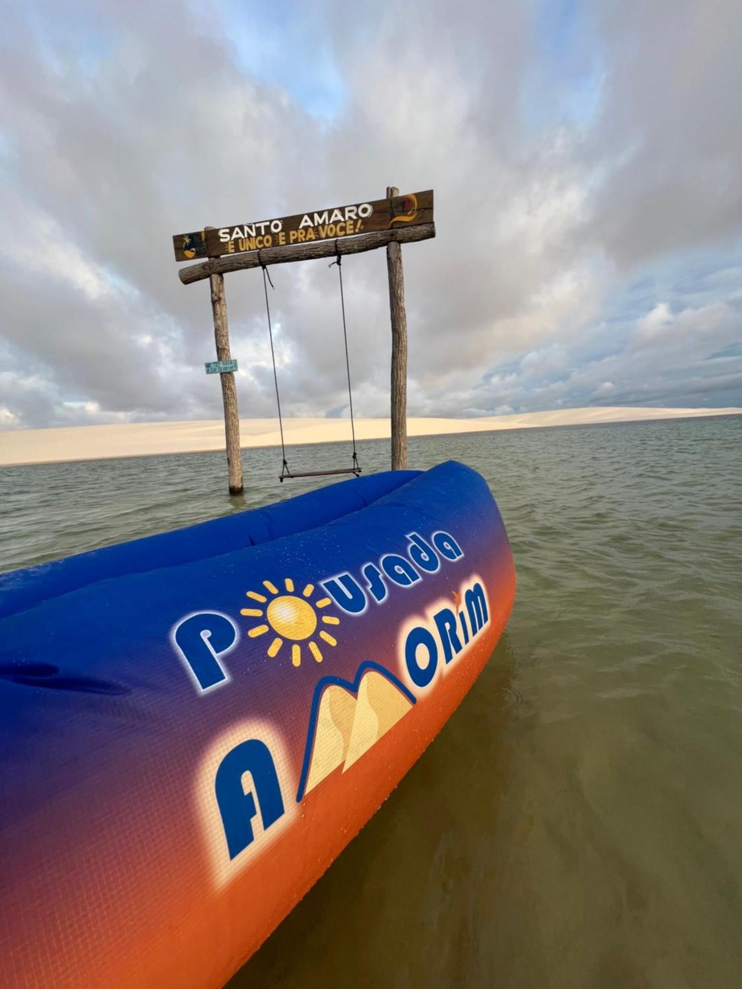 Pousada Amorim Santo Amaro do Maranhao Экстерьер фото